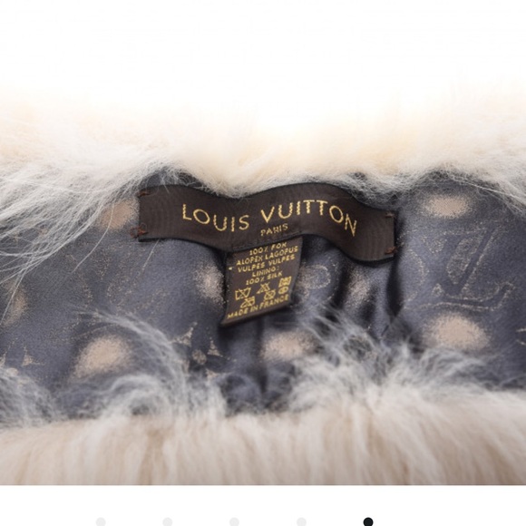•Louis vuitton Nathalia Fox Fur Scarf - Picture 6 of 8